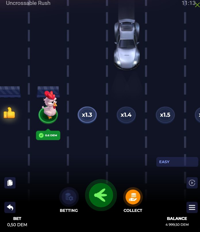 Découvrez le Thrall du Jeu de Hasard : Uncrossable Rush au Casino Français.